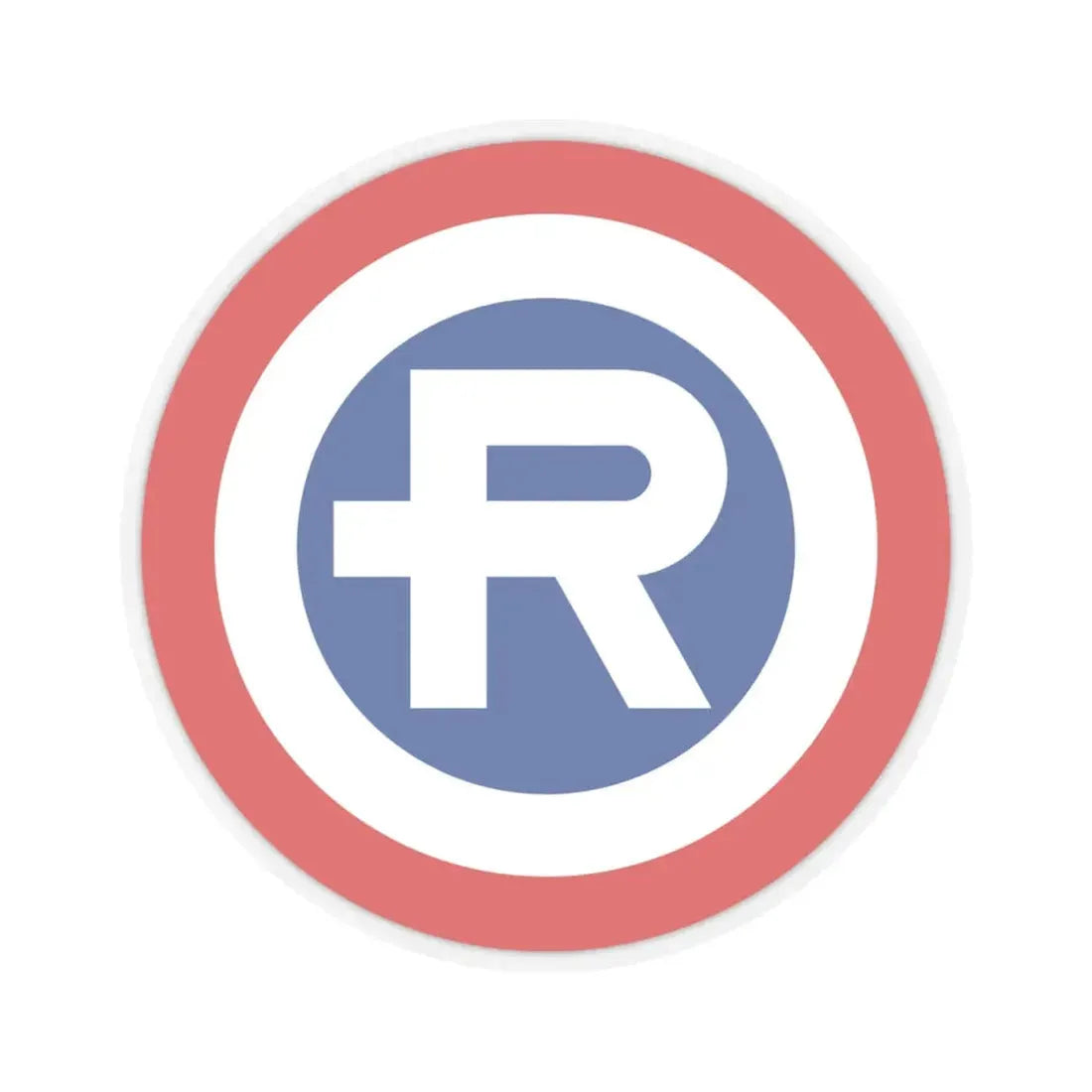 Repsol S.A. (1951-1987) (Logo) STICKER Vinyl Kiss-Cut Decal 4 Inch Transparent - The Sticker Space