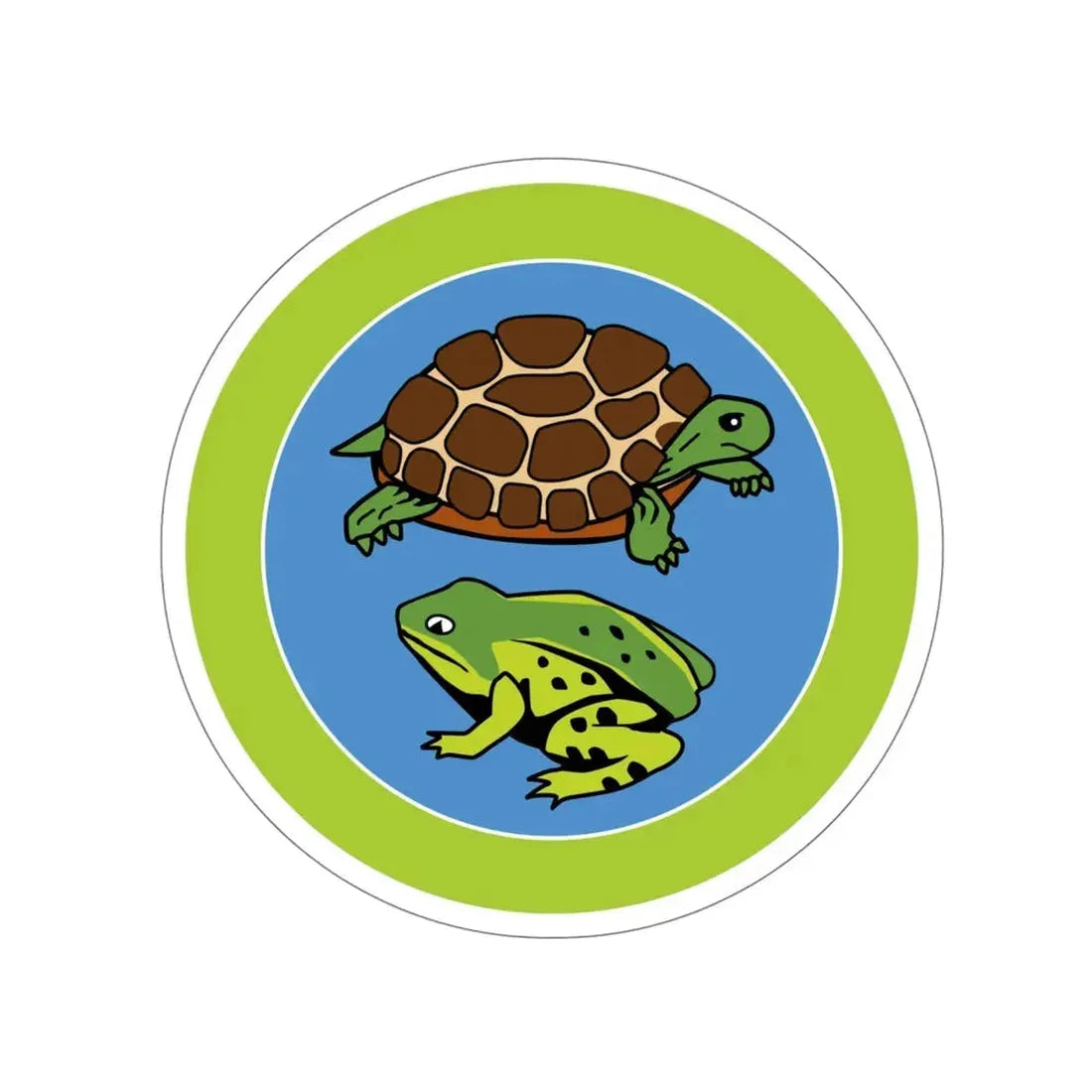 Reptile And Amphibian Study (Boy Scouts Merit Badge) STICKER Vinyl Die-Cut Decal 5 Inch - The Sticker Space