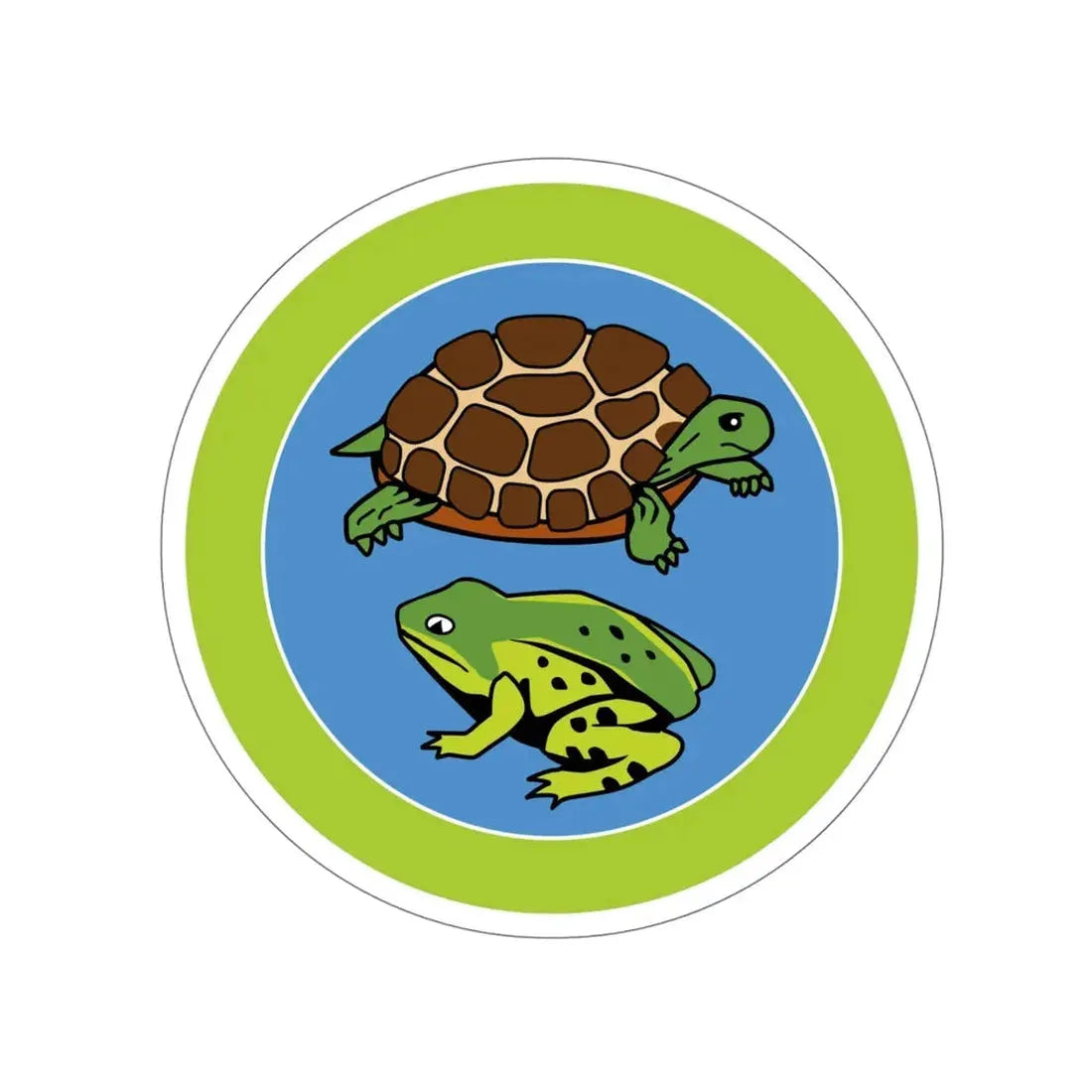Reptile And Amphibian Study (Boy Scouts Merit Badge) STICKER Vinyl Die-Cut Decal - The Sticker Space