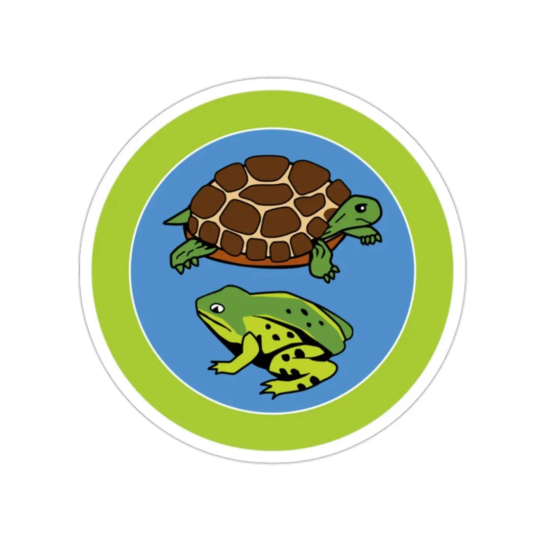 Reptile And Amphibian Study (Boy Scouts Merit Badge) STICKER Vinyl Die-Cut Decal - The Sticker Space