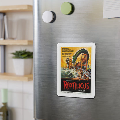 REPTILICUS 1961 Movie Poster - Refrigerator Magnet-The Sticker Space