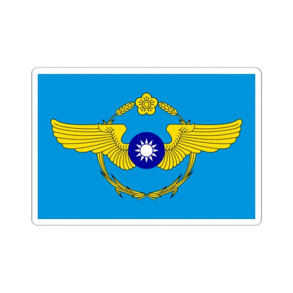 Republic of China Air Forces Flag 1948 (China) STICKER Vinyl Kiss-Cut Decal 2 Inch White - The Sticker Space