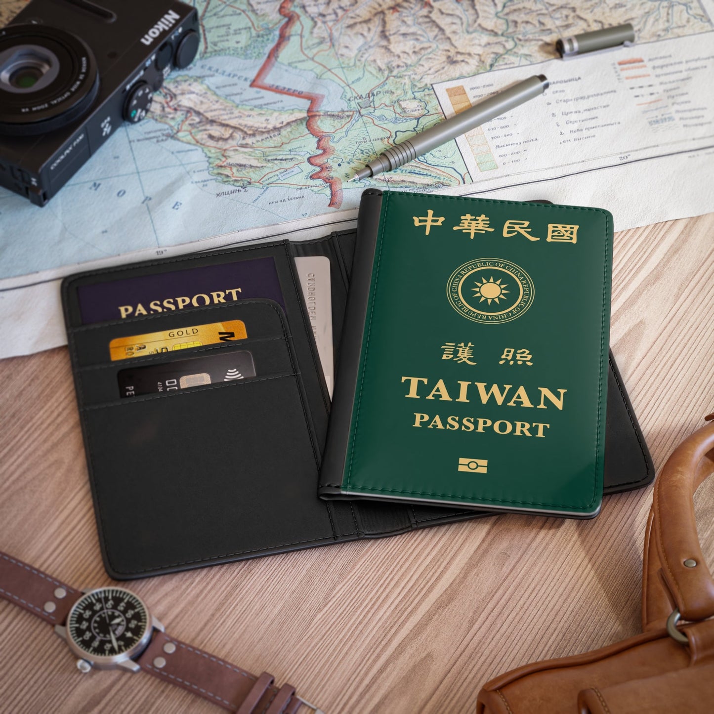 Republic Of China (Taiwan) Passport 2020 - Passport Holder-3.9" x 5.8"-The Sticker Space