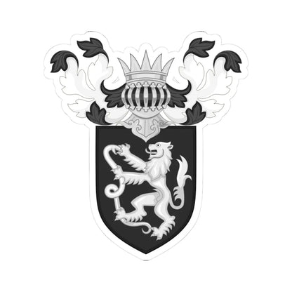 Republic of Senarica coat of arms emblazonment (Italy) (Coat of Arms) STICKER Vinyl Kiss-Cut Decal - The Sticker Space