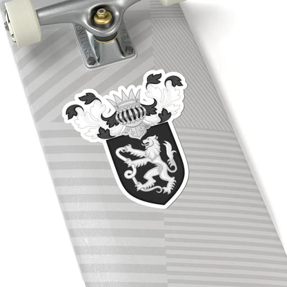 Republic of Senarica coat of arms emblazonment (Italy) (Coat of Arms) STICKER Vinyl Kiss-Cut Decal - The Sticker Space