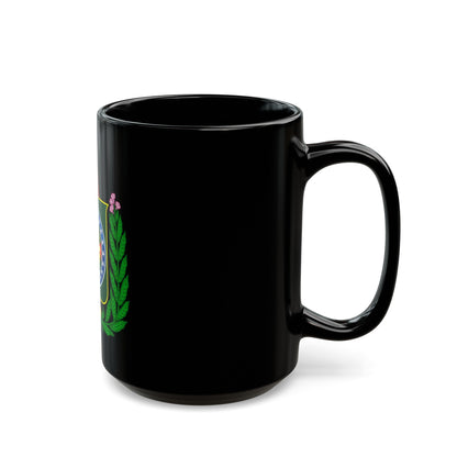 Republican Convention Brazil Emblem - Black Coffee Mug-The Sticker Space