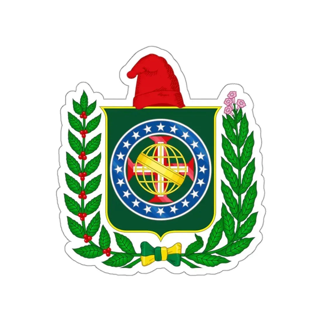 Republican Convention Brazil Emblem STICKER Vinyl Die-Cut Decal 3 Inch - The Sticker Space