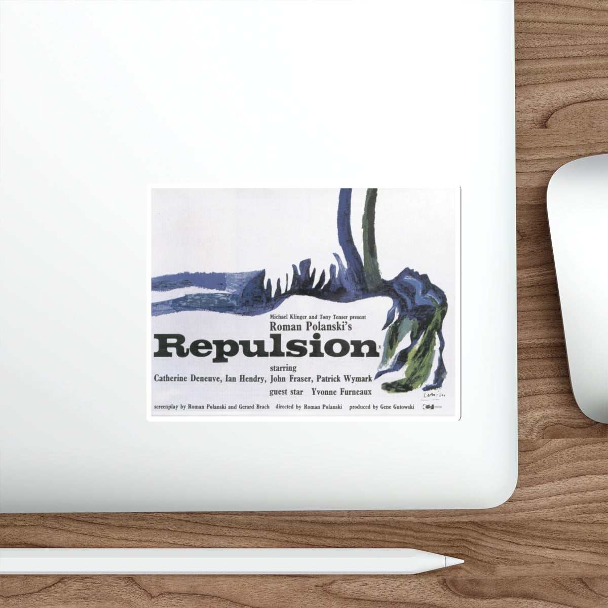 REPULSION 1965 Movie Poster STICKER Vinyl Die-Cut Decal-The Sticker Space