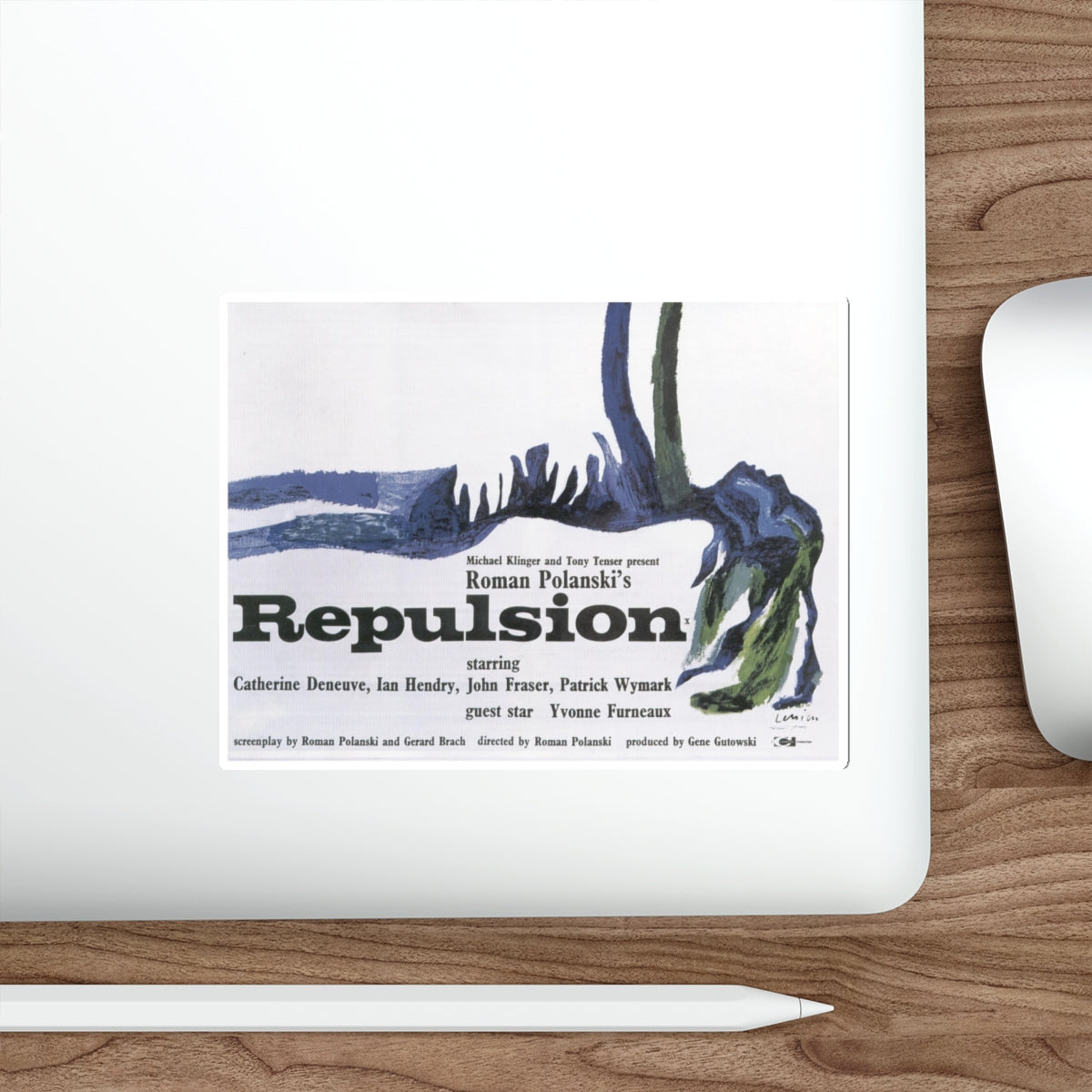 REPULSION 1965 Movie Poster STICKER Vinyl Die-Cut Decal-The Sticker Space