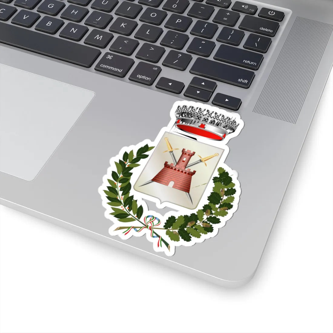 Resana coat of arms (Italy) (Coat of Arms) STICKER Vinyl Kiss-Cut Decal - The Sticker Space