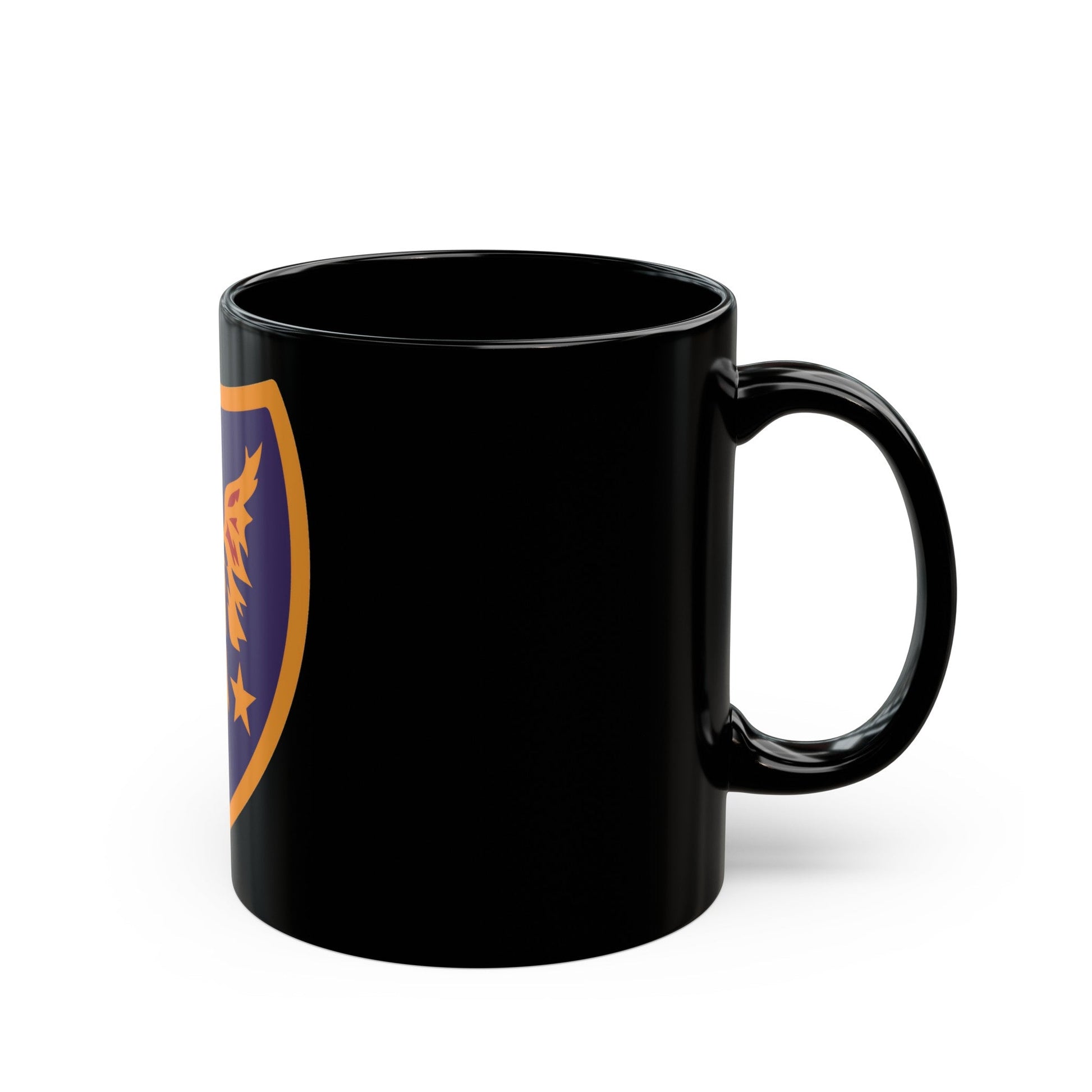 Reserve Aviation Command (U.S. Army) Black Coffee Mug-The Sticker Space