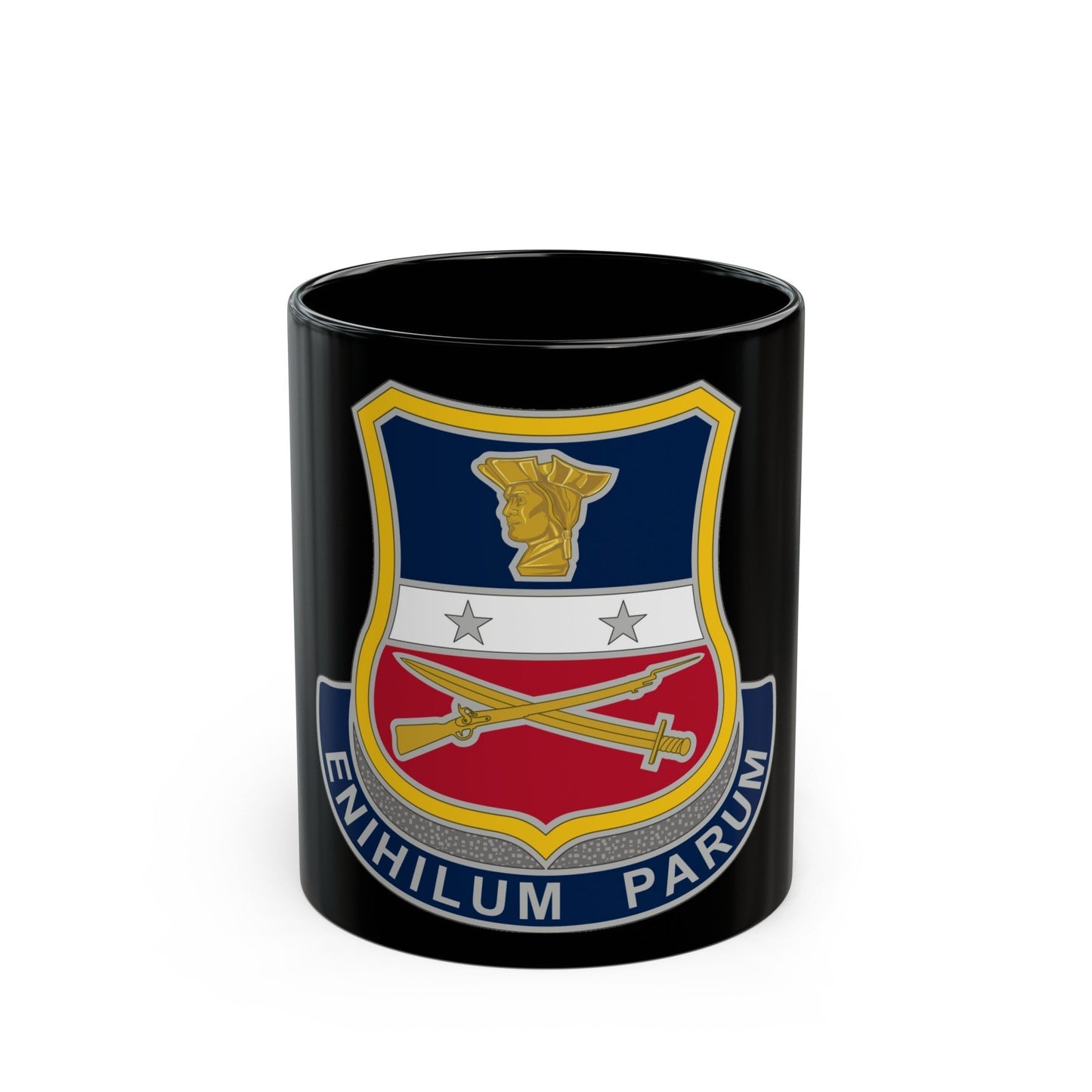 Reserve Careers Division 2 (U.S. Army) Black Coffee Mug-11oz-The Sticker Space