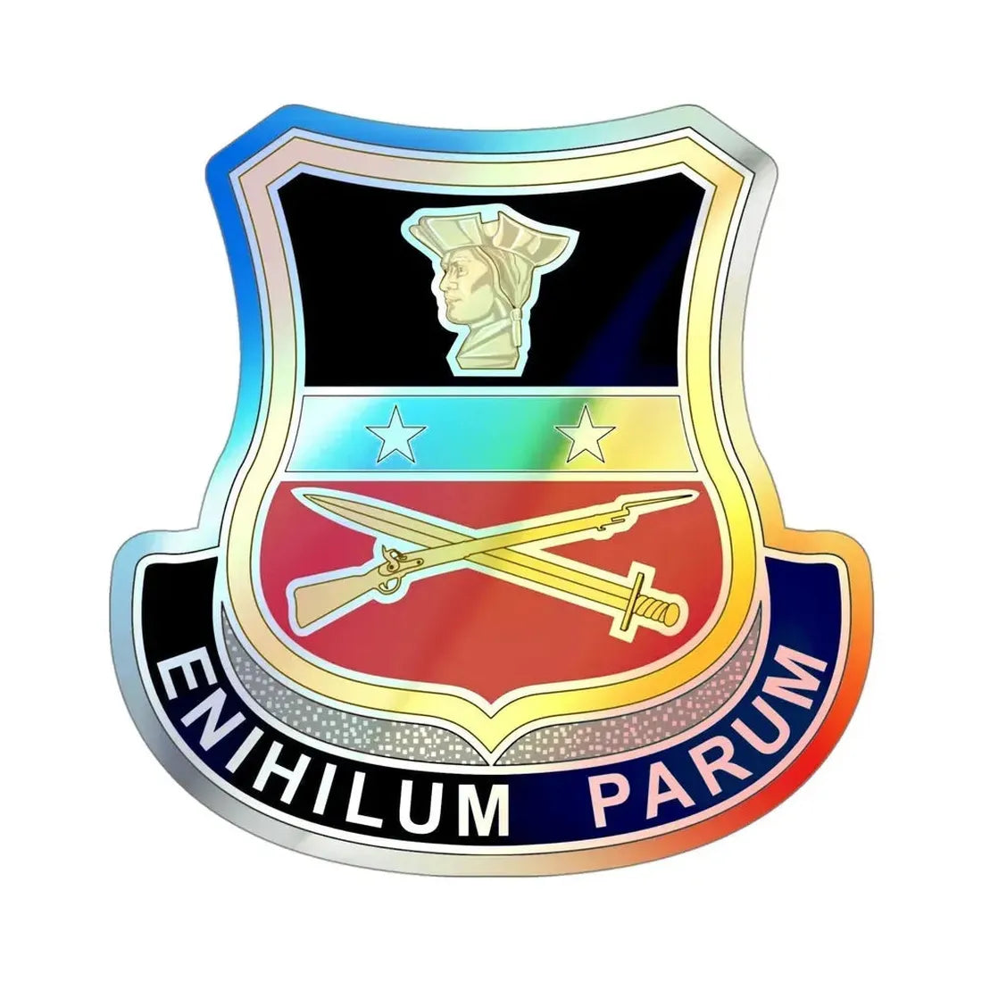 Reserve Careers Division 2 (U.S. Army) Holographic STICKER Die-Cut Vinyl Decal 4 Inch Holographic - The Sticker Space