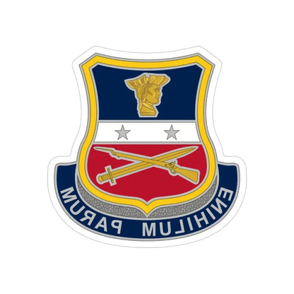 Reserve Careers Division 2 (U.S. Army) REVERSE PRINT Transparent Die-Cut STICKER - The Sticker Space