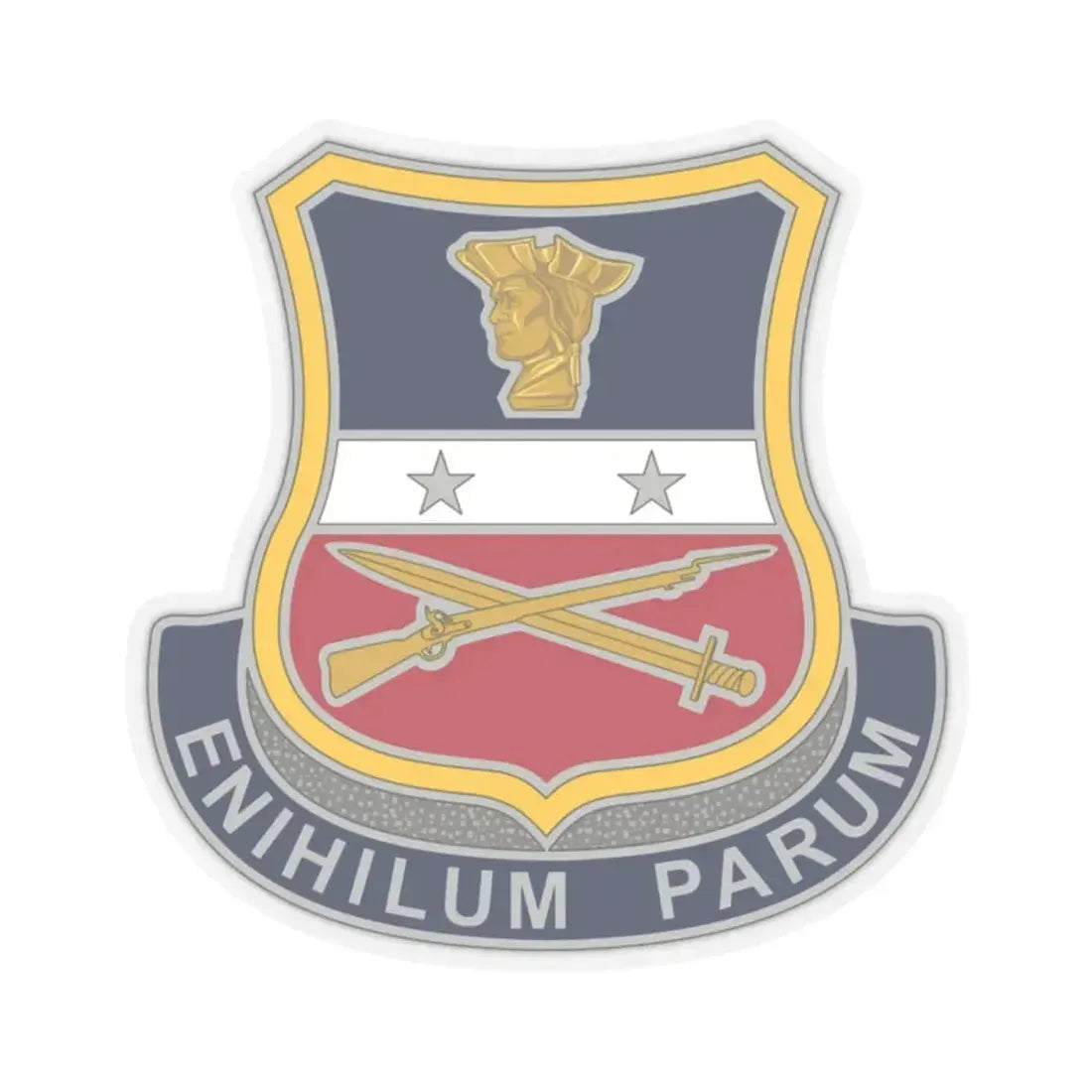 Reserve Careers Division 2 (U.S. Army) STICKER Vinyl Kiss-Cut Decal 2 Inch Transparent - The Sticker Space