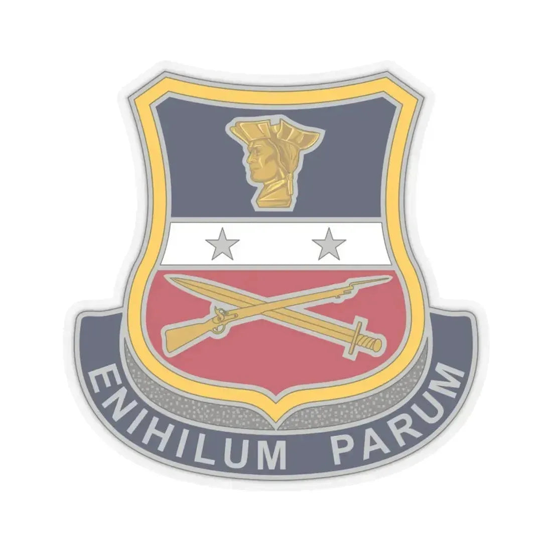 Reserve Careers Division 2 (U.S. Army) STICKER Vinyl Kiss-Cut Decal 4 Inch Transparent - The Sticker Space