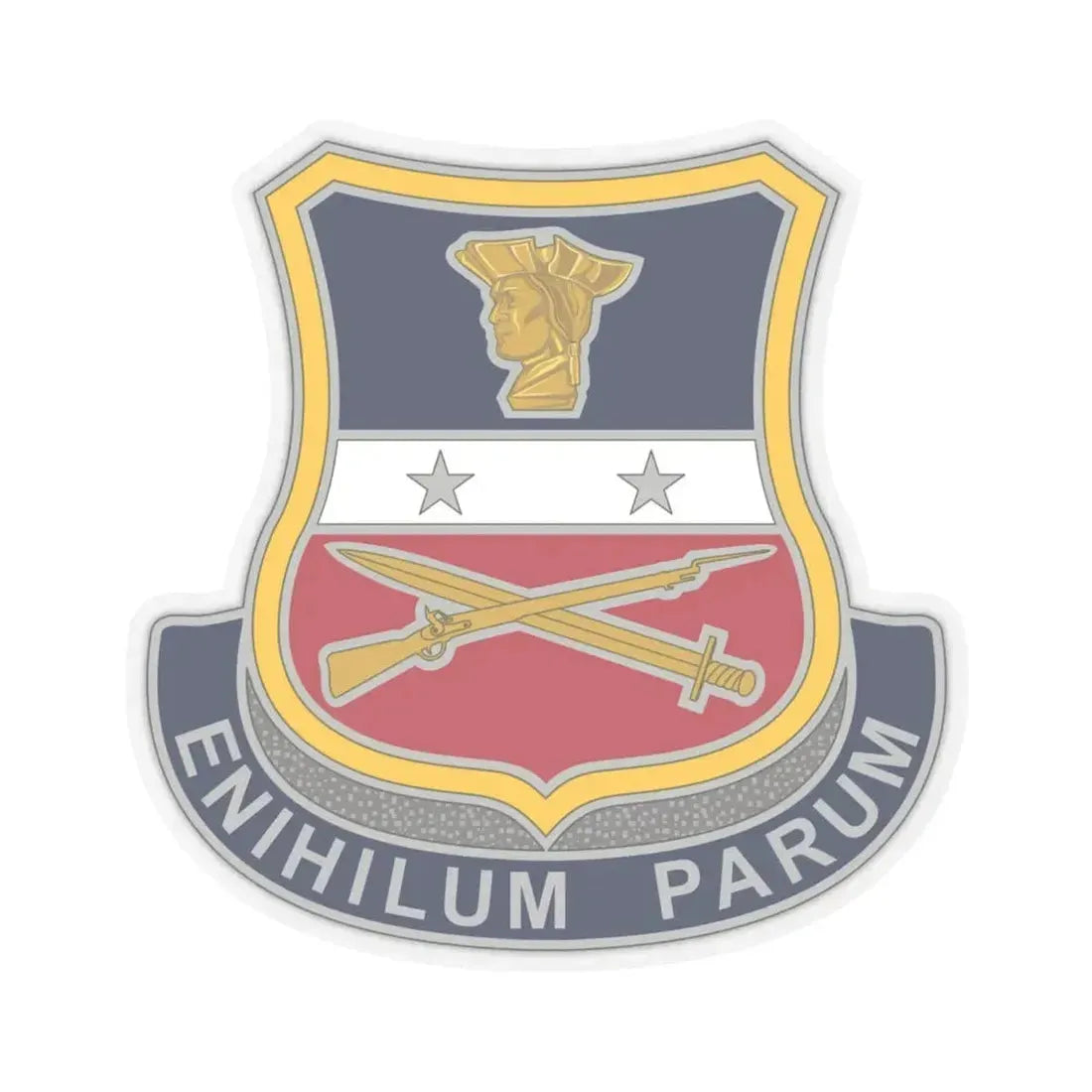 Reserve Careers Division 2 (U.S. Army) STICKER Vinyl Kiss-Cut Decal 6 Inch Transparent - The Sticker Space