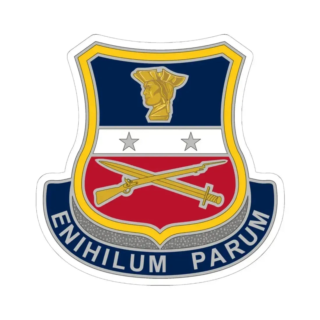 Reserve Careers Division 2 (U.S. Army) STICKER Vinyl Kiss-Cut Decal 6 Inch White - The Sticker Space