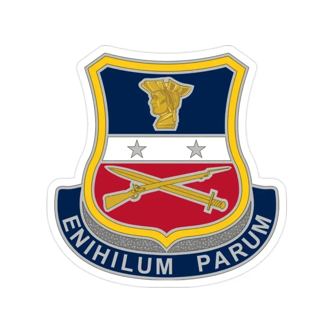 Reserve Careers Division 2 (U.S. Army) Transparent STICKER Die-Cut Vinyl Decal 2 Inch - The Sticker Space