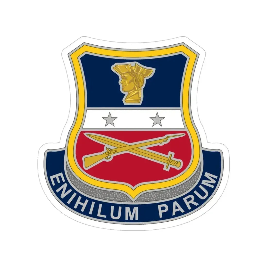 Reserve Careers Division 2 (U.S. Army) Transparent STICKER Die-Cut Vinyl Decal 4 Inch - The Sticker Space