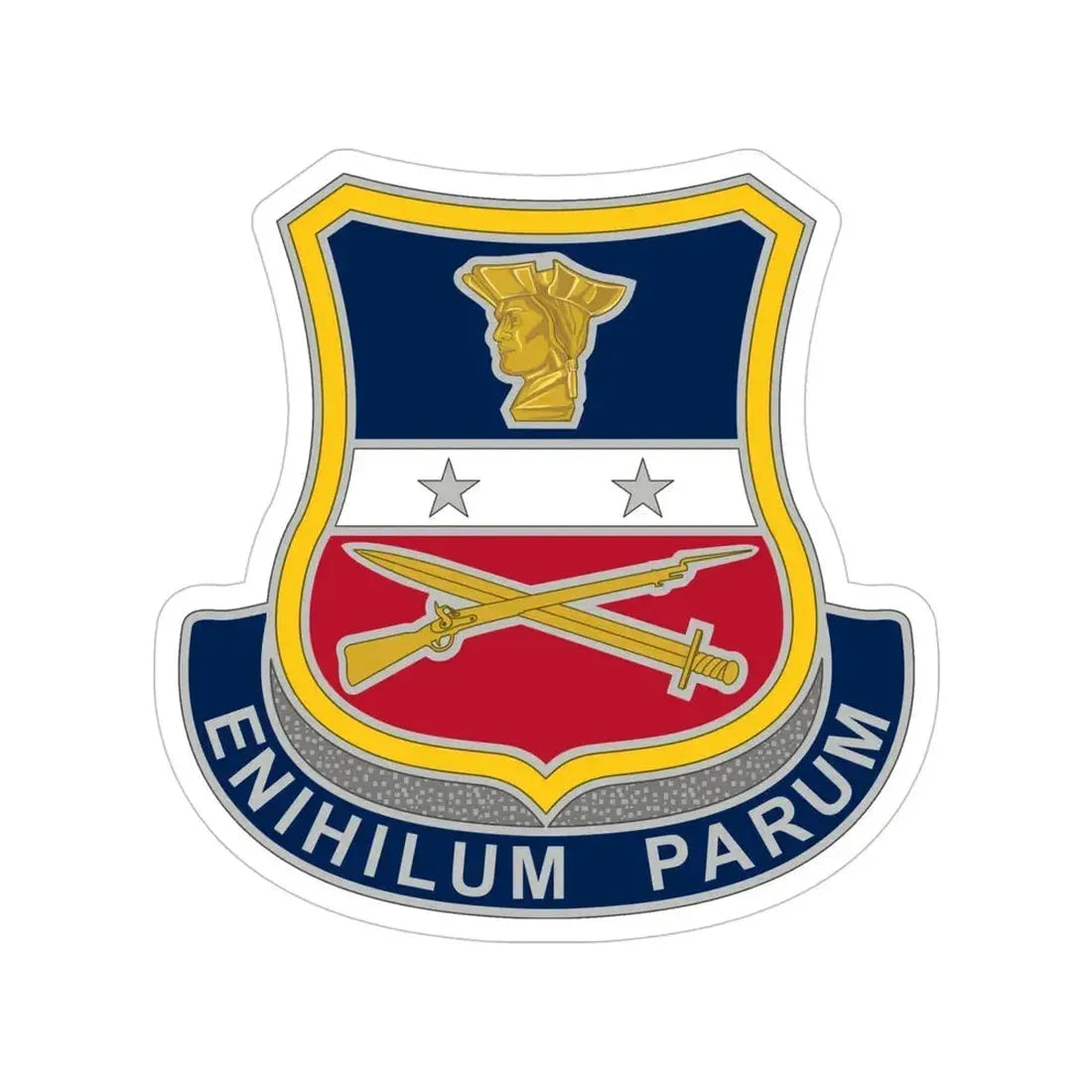 Reserve Careers Division 2 (U.S. Army) Transparent STICKER Die-Cut Vinyl Decal 5 Inch - The Sticker Space