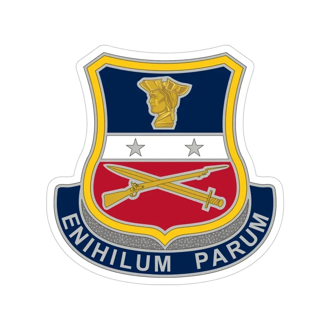 Reserve Careers Division 2 (U.S. Army) Transparent STICKER Die-Cut Vinyl Decal - The Sticker Space