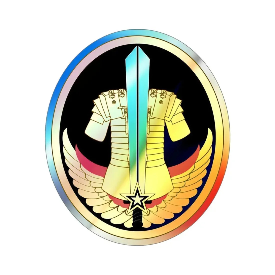 Reserve Careers Division (U.S. Army) Holographic STICKER Die-Cut Vinyl Decal - The Sticker Space