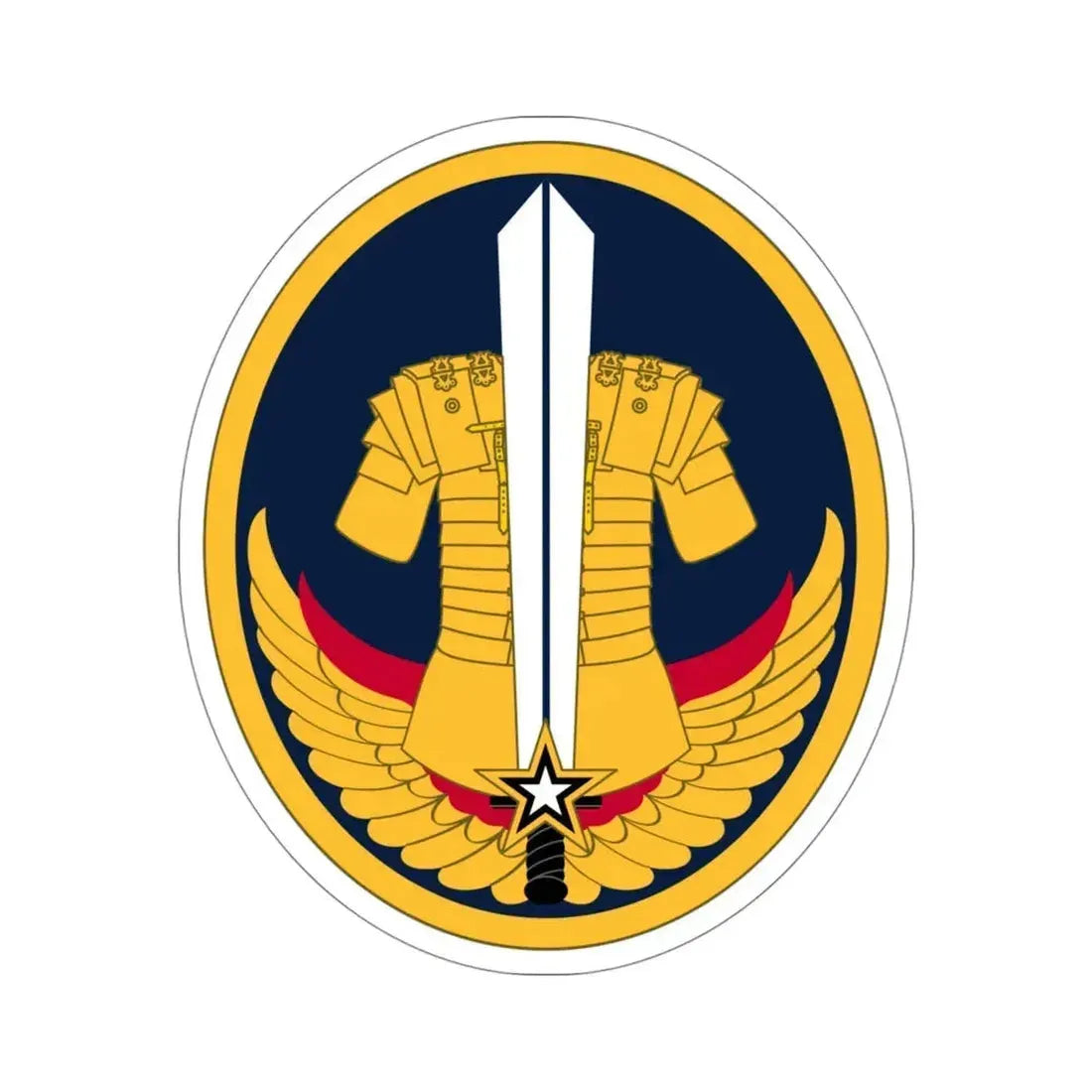 Reserve Careers Division (U.S. Army) STICKER Vinyl Die-Cut Decal 4 Inch - The Sticker Space