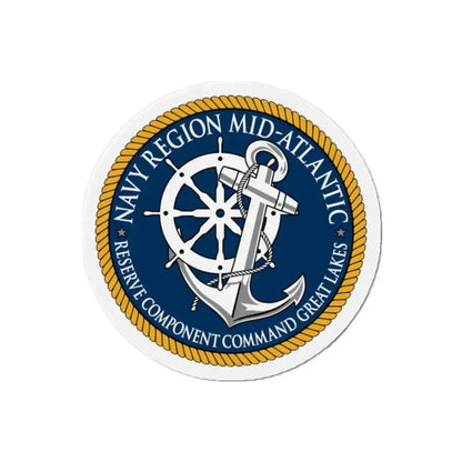 Reserve Component Comm Great Lakes Navy Reg Mid At (U.S. Navy) Refrigerator Magnet 2 Inch - The Sticker Space