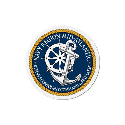 Reserve Component Comm Great Lakes Navy Reg Mid At (U.S. Navy) Refrigerator Magnet 5 Inch - The Sticker Space