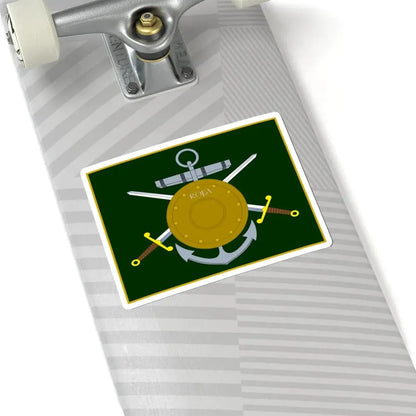 Reserve Defense Forces Association Flag Ireland (Ireland) STICKER Vinyl Kiss-Cut Decal - The Sticker Space