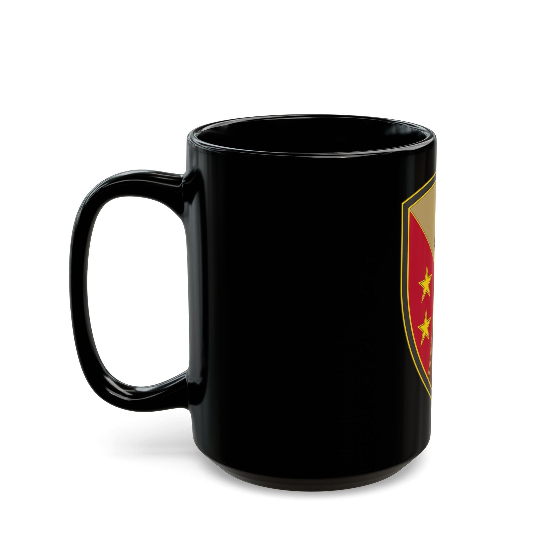 Reserve Sustainment Command (U.S. Army) Black Coffee Mug-The Sticker Space