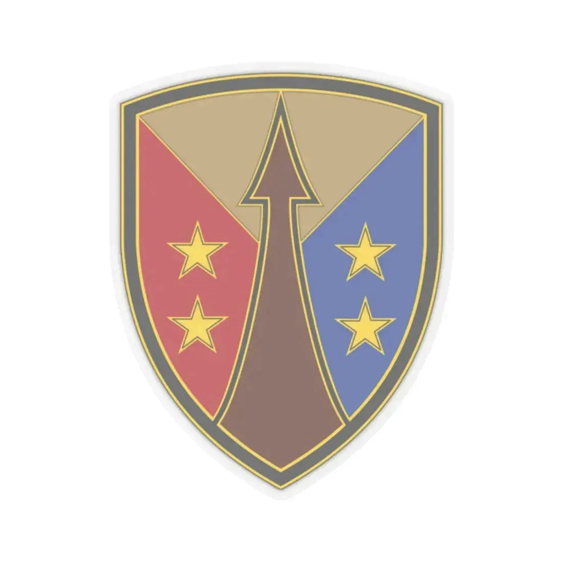 Reserve Sustainment Command (U.S. Army) STICKER Vinyl Kiss-Cut Decal 2 Inch Transparent - The Sticker Space