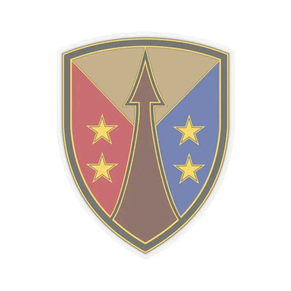 Reserve Sustainment Command (U.S. Army) STICKER Vinyl Kiss-Cut Decal 4 Inch Transparent - The Sticker Space