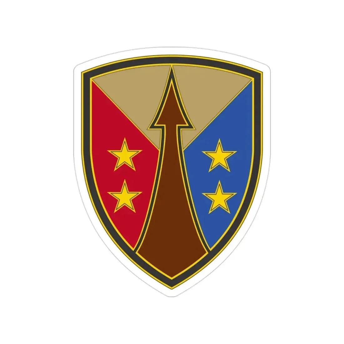 Reserve Sustainment Command (U.S. Army) Transparent STICKER Die-Cut Vinyl Decal 3 Inch - The Sticker Space