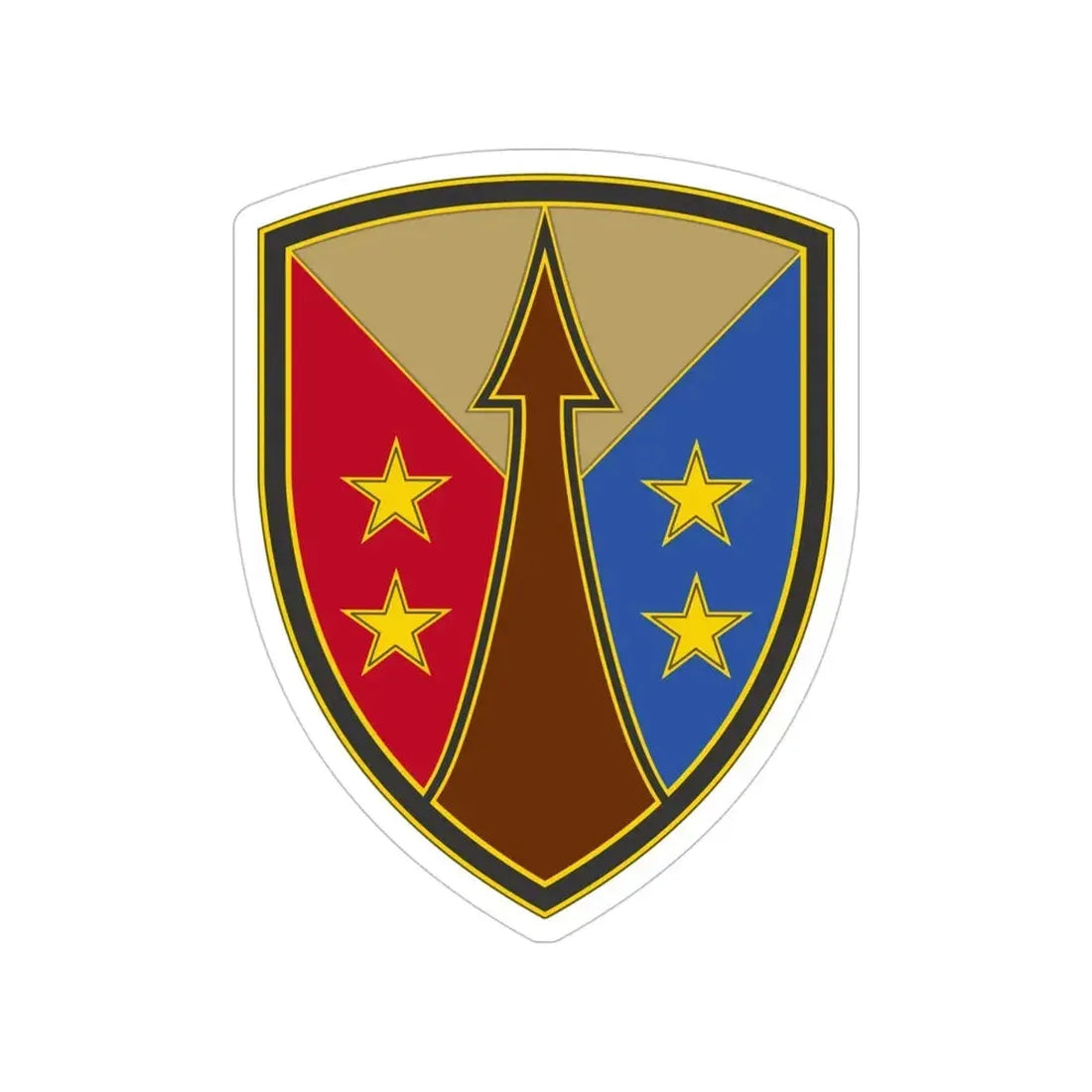 Reserve Sustainment Command (U.S. Army) Transparent STICKER Die-Cut Vinyl Decal 4 Inch - The Sticker Space