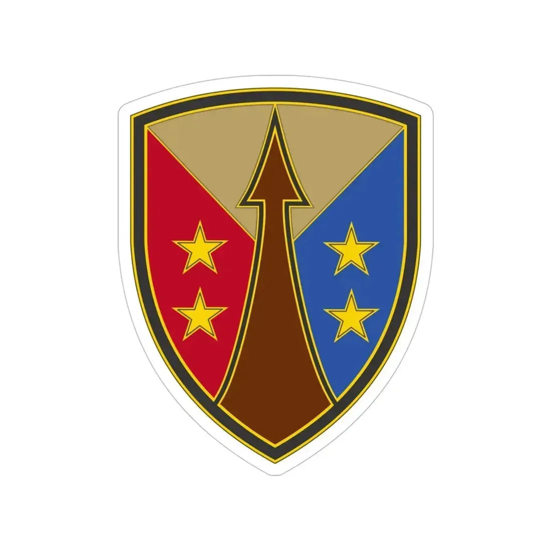 Reserve Sustainment Command (U.S. Army) Transparent STICKER Die-Cut Vinyl Decal 5 Inch - The Sticker Space