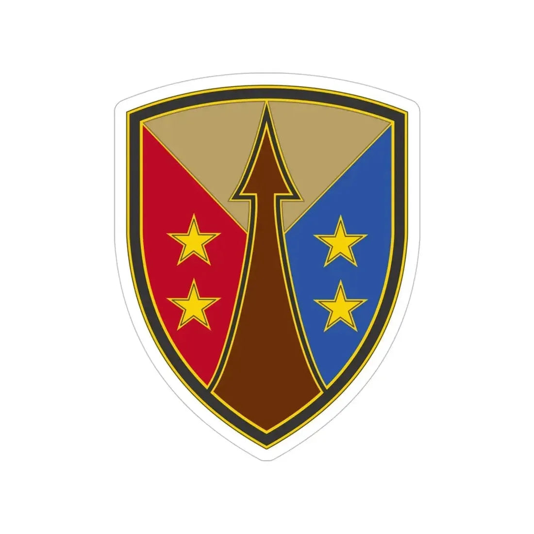 Reserve Sustainment Command (U.S. Army) Transparent STICKER Die-Cut Vinyl Decal 5 Inch - The Sticker Space