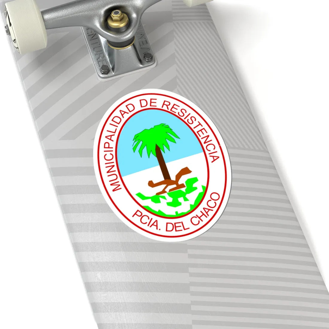 Resistencia Coat of arms (Argentina) (Coat of Arms) STICKER Vinyl Kiss-Cut Decal - The Sticker Space