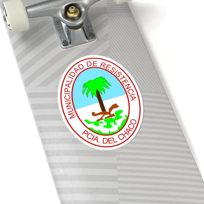 Resistencia Coat of arms (Argentina) (Coat of Arms) STICKER Vinyl Kiss-Cut Decal - The Sticker Space