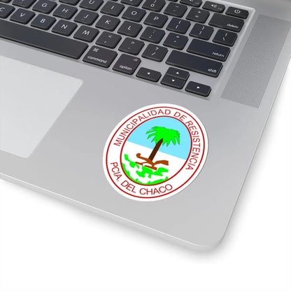 Resistencia Coat of arms (Argentina) (Coat of Arms) STICKER Vinyl Kiss-Cut Decal - The Sticker Space