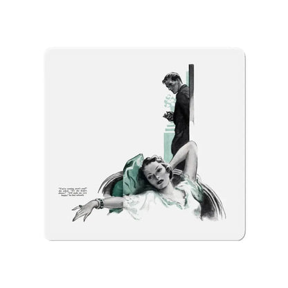 Respectable Eddie (2), The American Magazine, July 1936 (Magazine Illustration) Refrigerator Magnet - The Sticker Space