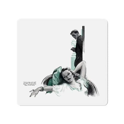 Respectable Eddie (2), The American Magazine, July 1936 (Magazine Illustration) Refrigerator Magnet - The Sticker Space