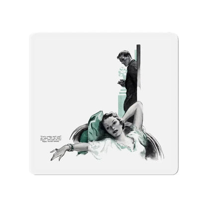 Respectable Eddie (2), The American Magazine, July 1936 (Magazine Illustration) Refrigerator Magnet - The Sticker Space