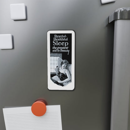 Restful Healthful Sleep, 1927 (Magazine Illustration) Refrigerator Magnet-The Sticker Space