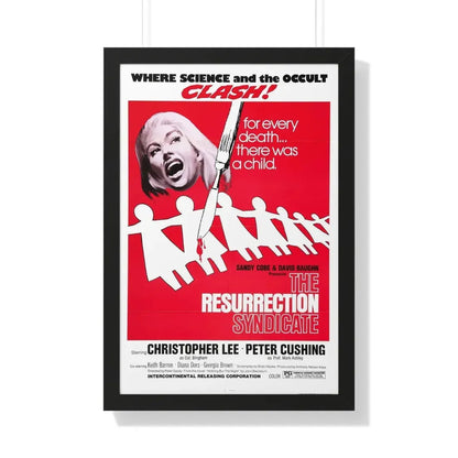RESURRECTION SYNDICATE (NOTHING BUT THE NIGHT) 1973 - Framed Movie Poster - The Sticker Space