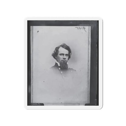 Ret.  Brig. Gen. Sgt., Col. Franklin Sawyer, 8th Ohio Inf. (U.S. Civil War) Refrigerator Magnet 2 Inch Die-Cut - The Sticker Space