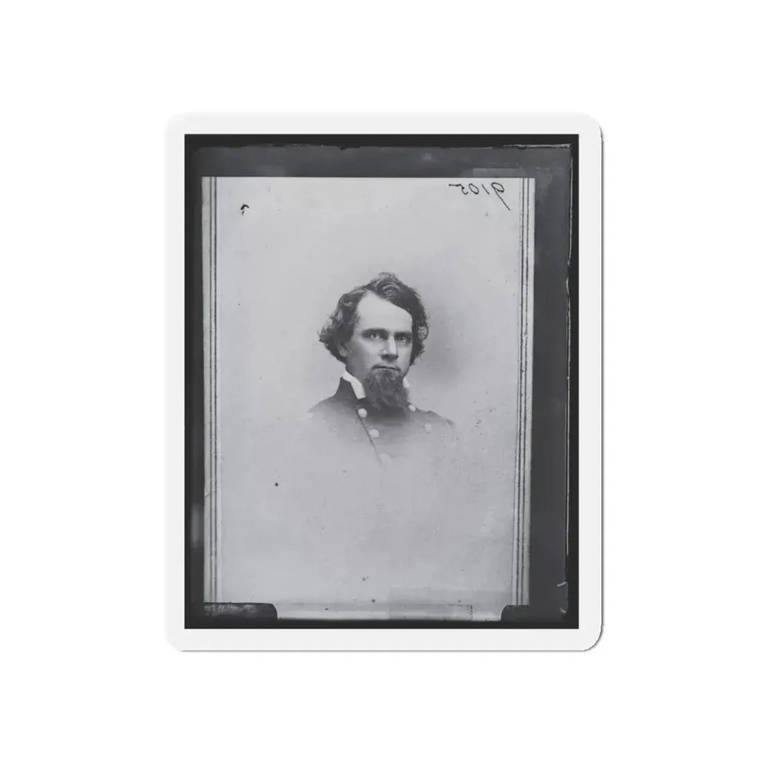 Ret.  Brig. Gen. Sgt., Col. Franklin Sawyer, 8th Ohio Inf. (U.S. Civil War) Refrigerator Magnet - The Sticker Space