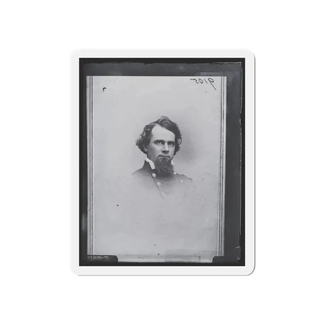 Ret.  Brig. Gen. Sgt., Col. Franklin Sawyer, 8th Ohio Inf. (U.S. Civil War) Refrigerator Magnet - The Sticker Space