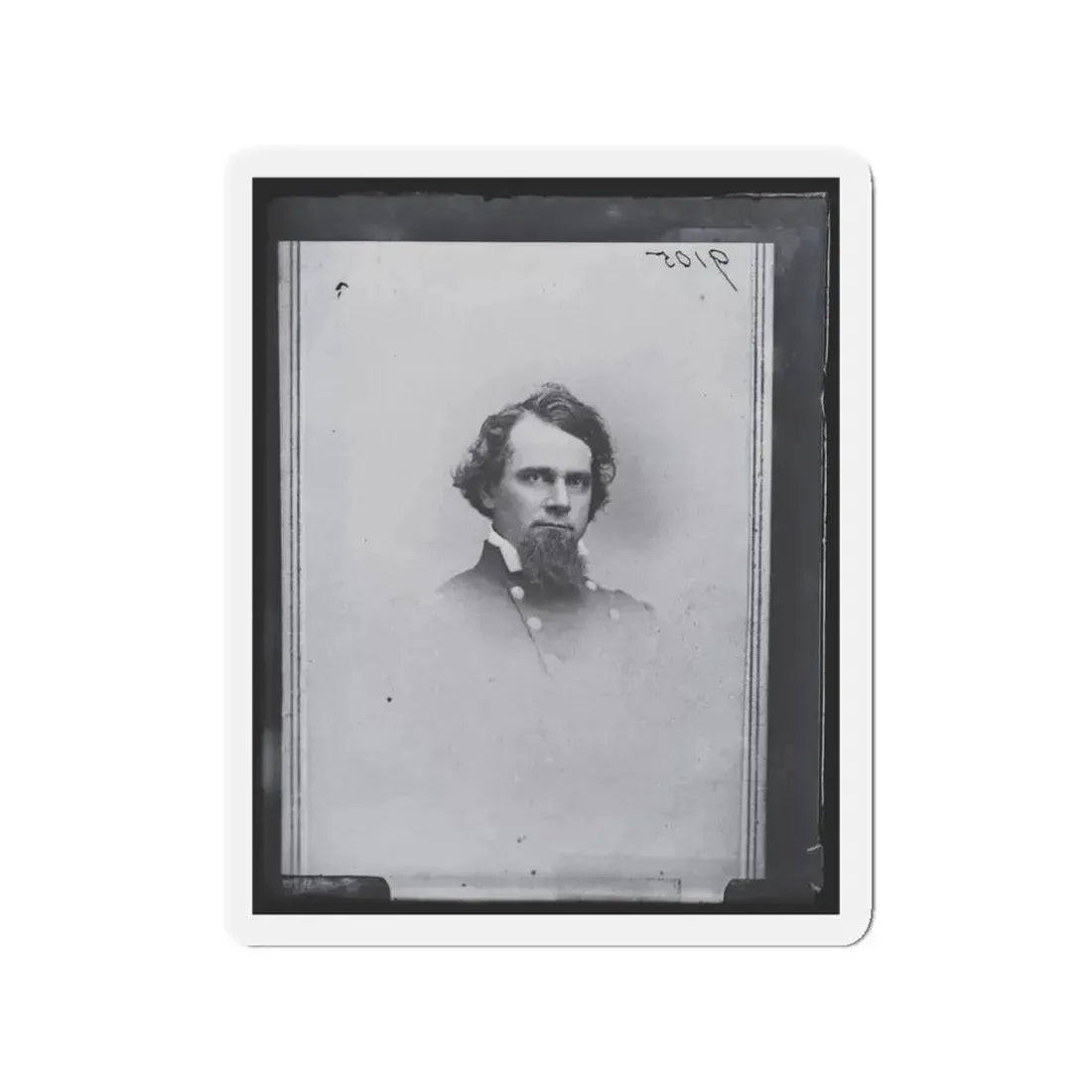 Ret.  Brig. Gen. Sgt., Col. Franklin Sawyer, 8th Ohio Inf. (U.S. Civil War) Refrigerator Magnet - The Sticker Space